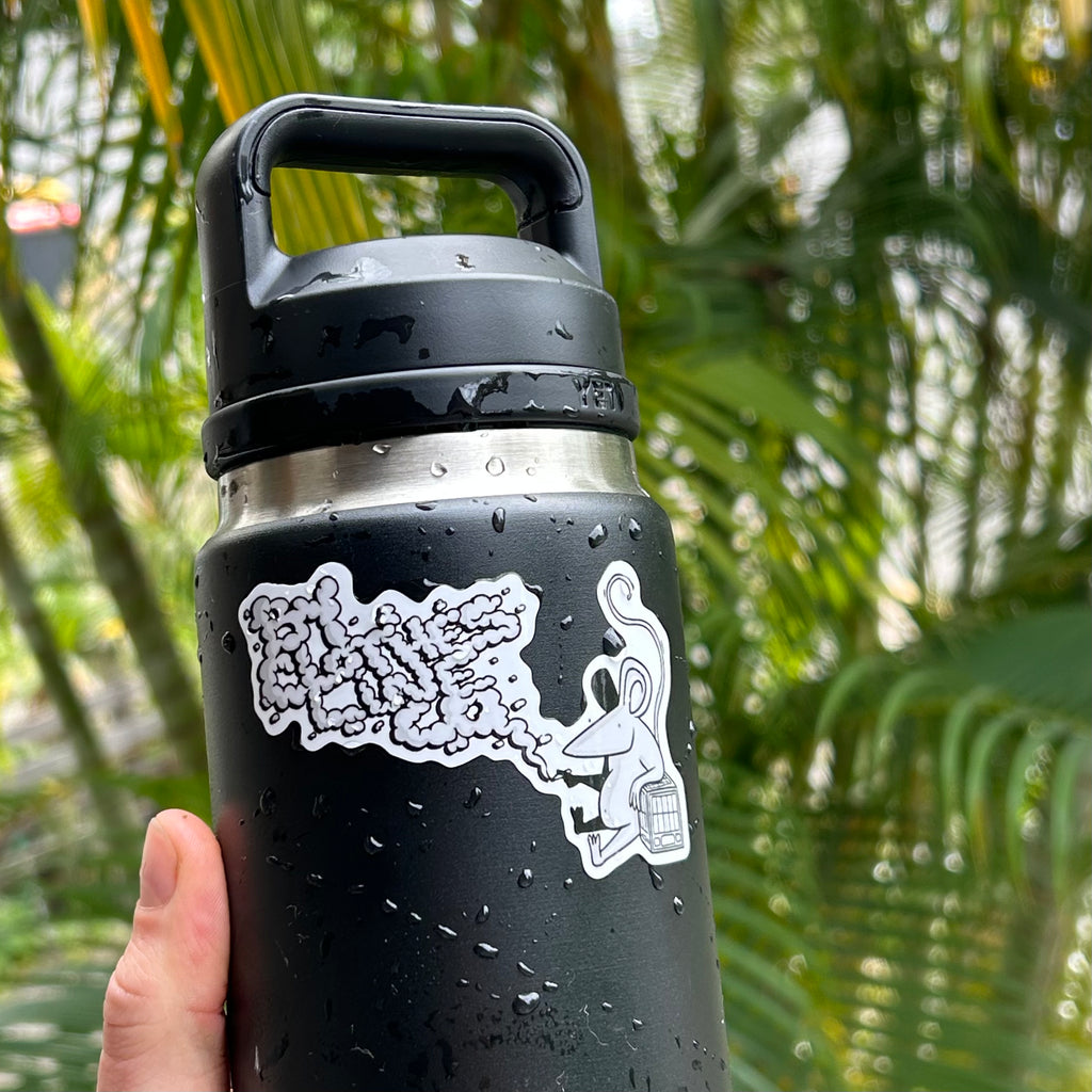 Smoko Crate Rat Sticker