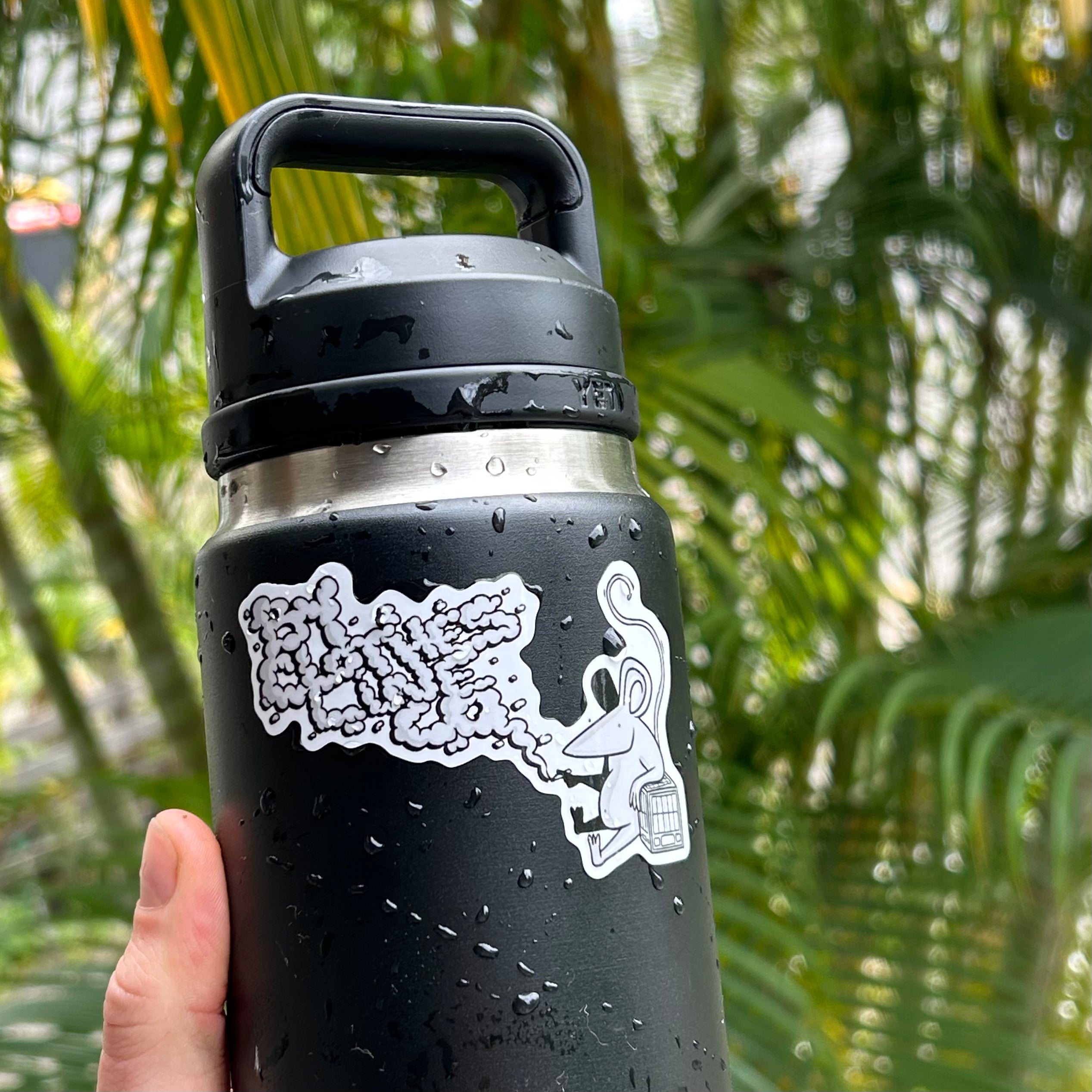 Smoko Crate Rat Sticker