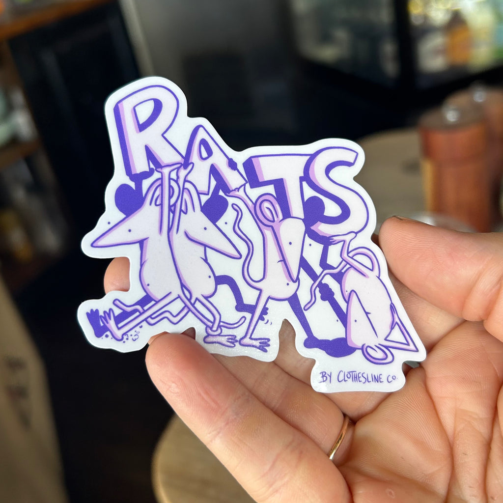 RATS STICKER