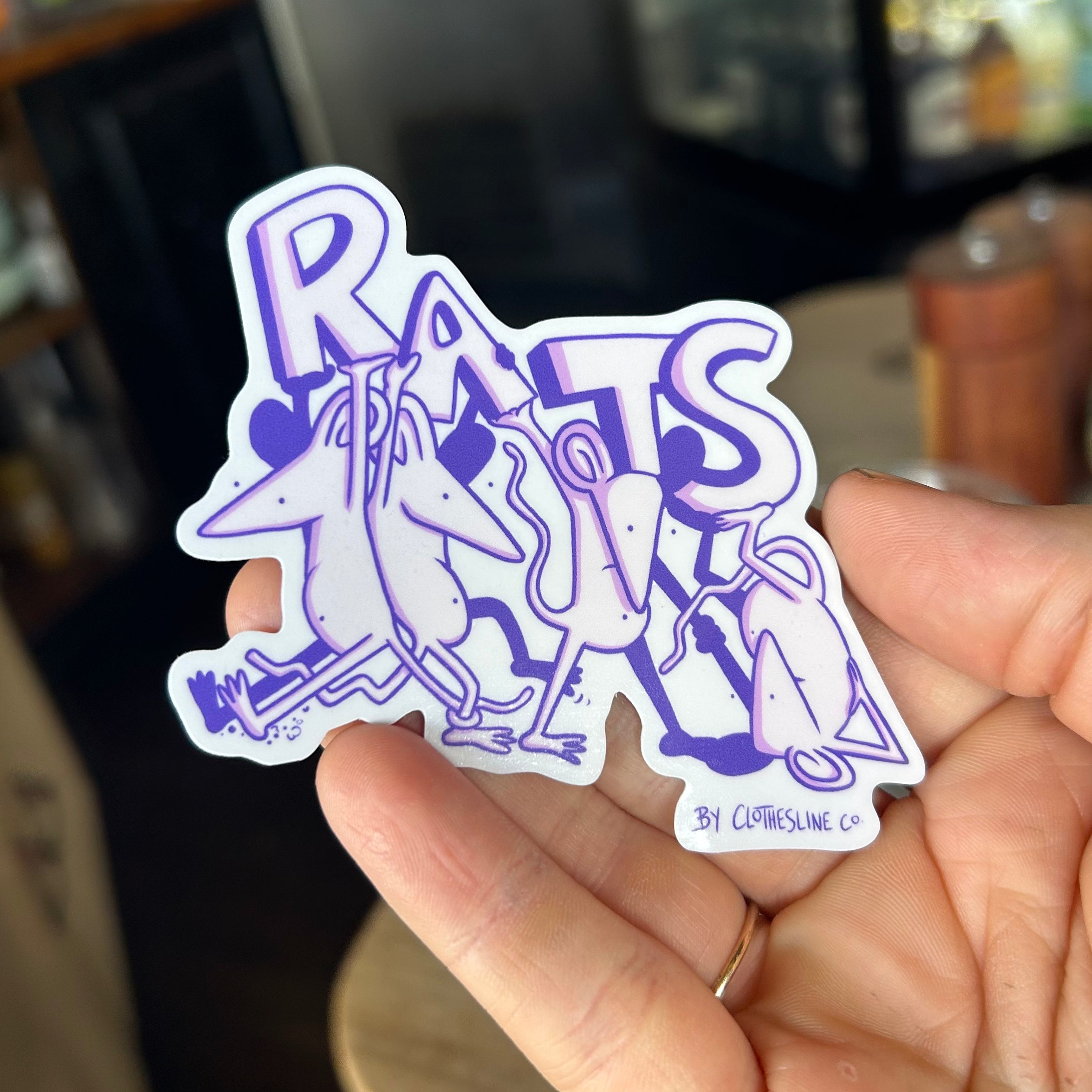 RATS STICKER