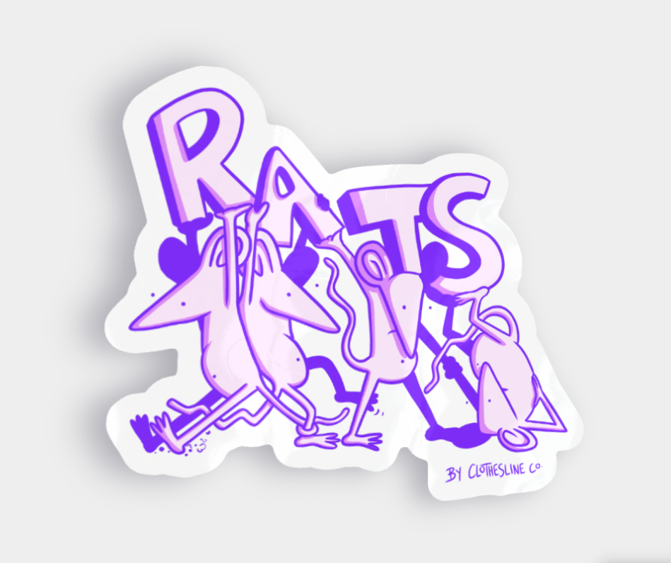 RATS STICKER